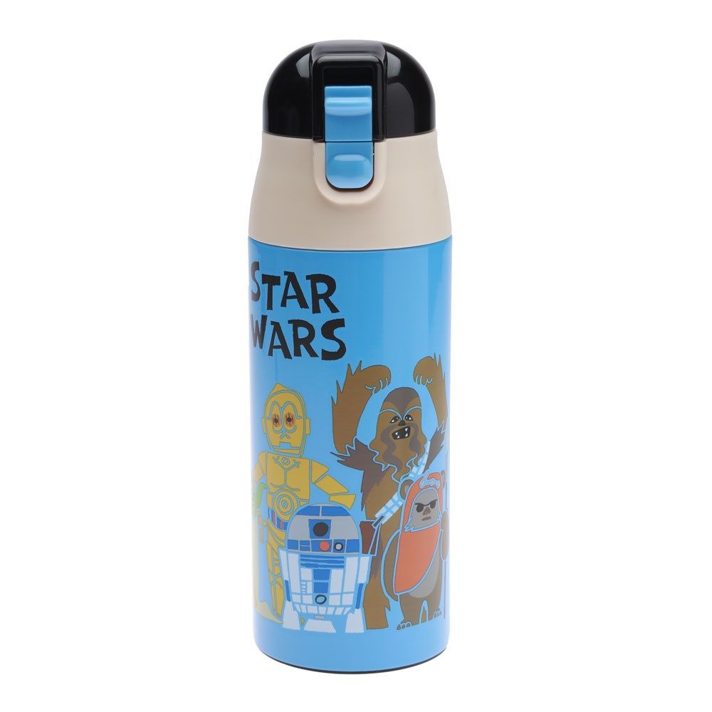 Bình Giữ Nhiệt Nút Bấm Skater 360ml Star War Paper Cut