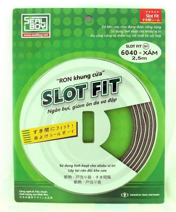 Ron Mềm Slot - Fit 6040 Gy - Màu Xám