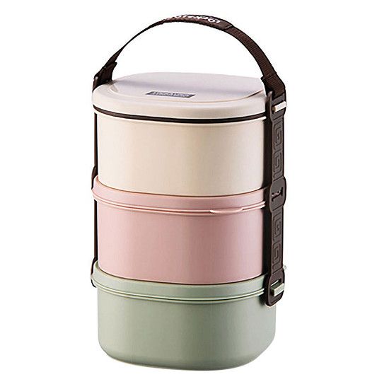 Bộ Hộp Cơm 3 Tầng HPL770 Size S (136 x 126 x 180mm)