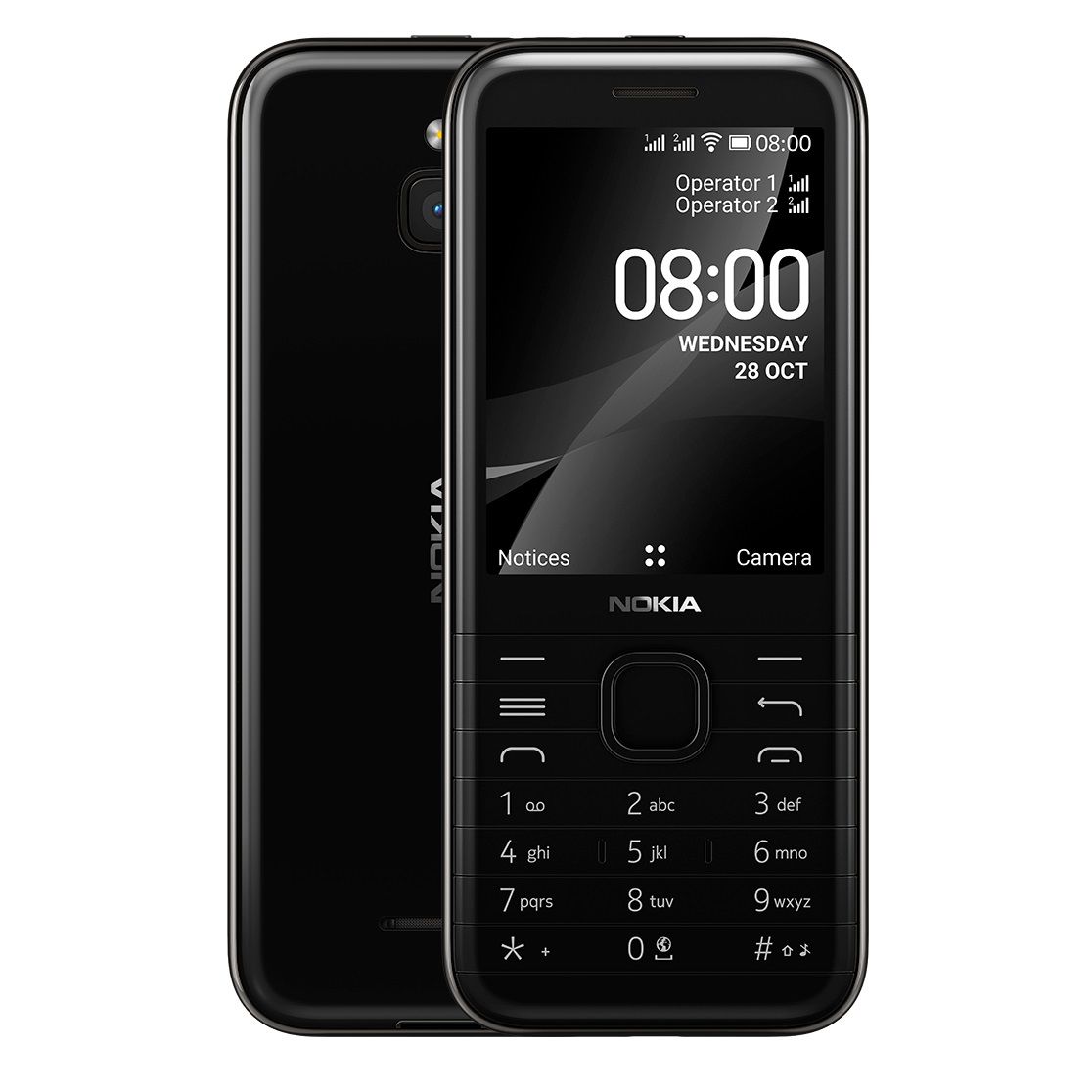 Điện Thoại Di Dộng Nokia 8000 4G TA-1305 Black