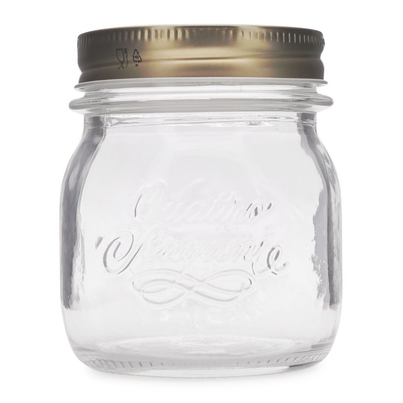 Hũ Thủy Tinh Nắp Vặn Quattro Invetro Bormioli Rocco 250ml