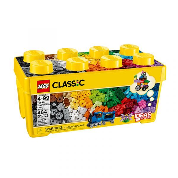Đồ Chơi Lego Thùng Gạch Trung Classic Sáng Tạo 10696