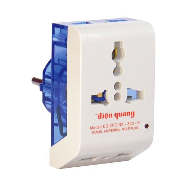 Phích Cắm Chuyển Đa Chiều Điện Quang ĐQ-EPC NK-803-K