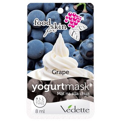 Mặt Nạ Sữa Chua Vedette 8ml - Nho