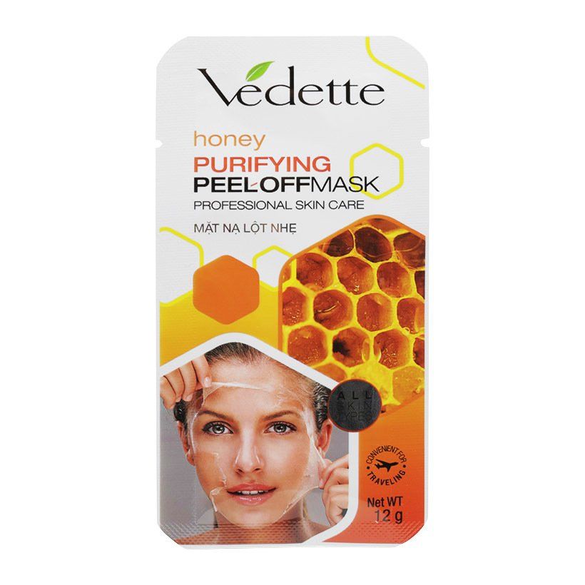 Mặt Nạ Lột Nhẹ Vedette 12g - Mật Ong