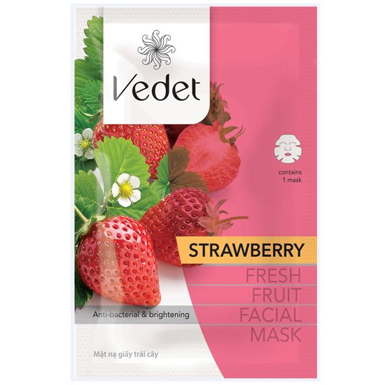 Mặt Nạ Trái Cây Vedette 25g - Dâu