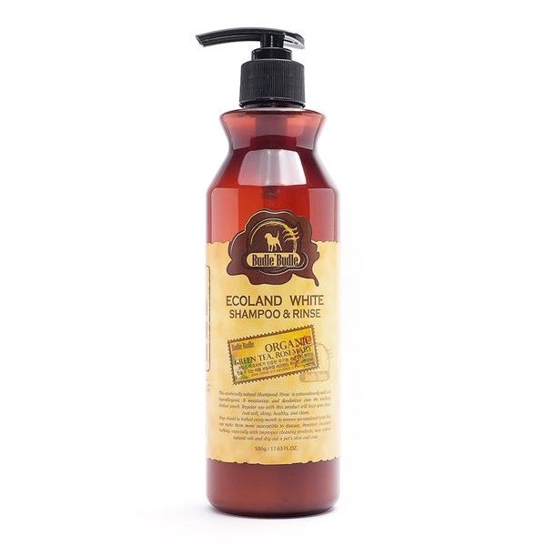 Dầu Gội Và Xả Chó Lông Trắng Budle'Budle BB106 500ml