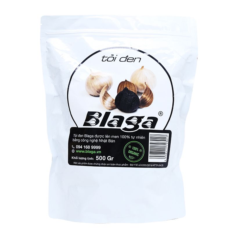 Thực Phẩm Bảo Vệ Sức Khỏe Tỏi Đen Blaga Túi 500g