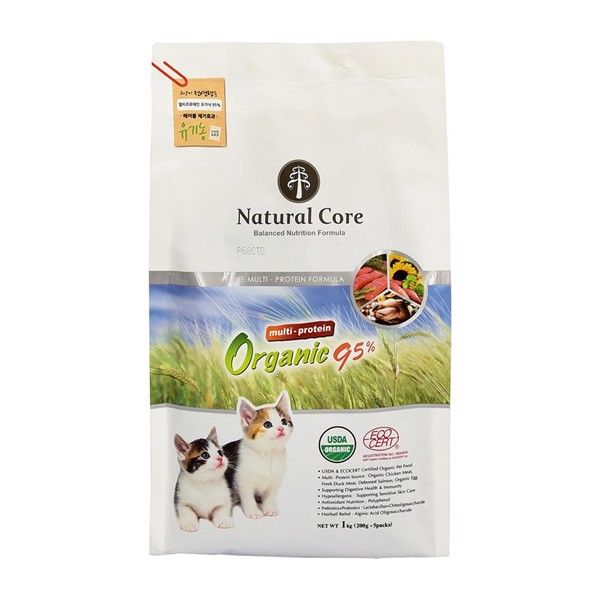 Thức Ăn Giàu Đạm Cho Mèo 95% Natural Core ECOMP01 1kg