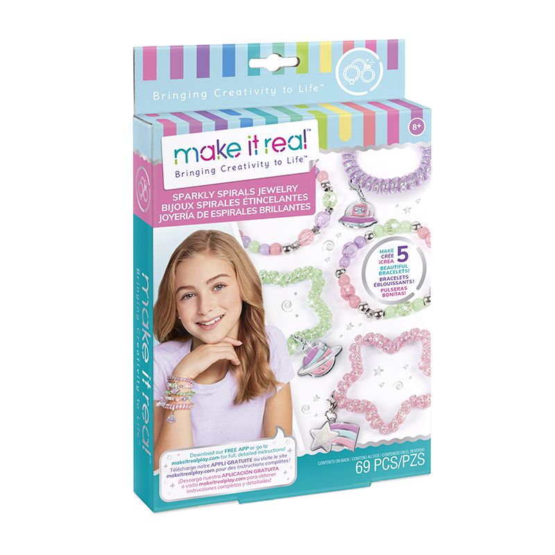 Đồ Chơi Make It Real Bộ Thiết Kế Vòng Tay Xoắn Ốc 1210MIR