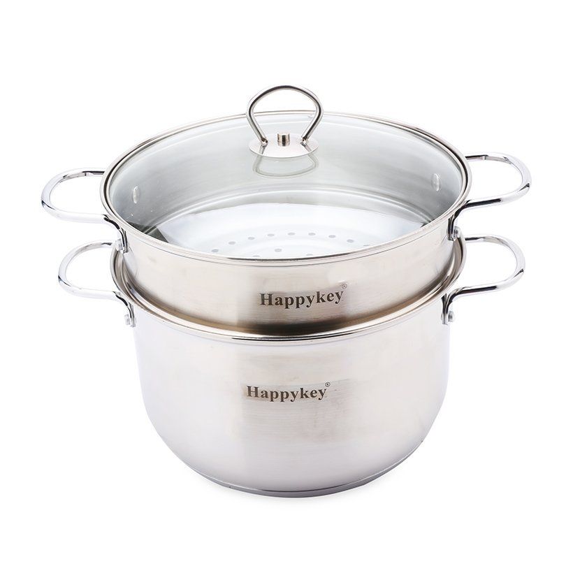 Bộ Nồi Xửng Hấp 3D-NK Happykey 26cm (MS HK-01)