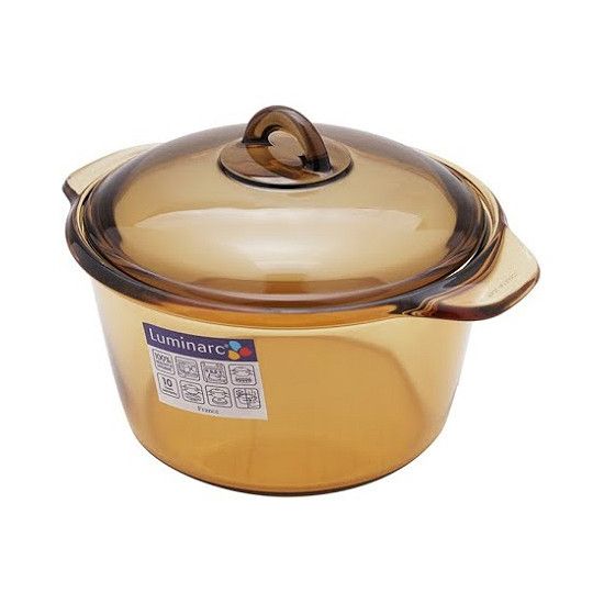 Nồi Thủy Tinh Luminarc Blooming Amberline 5 Lít
