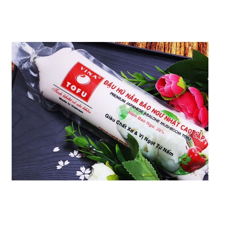 Đậu Hũ Nấm Bào Ngư Nhật Vina 220g