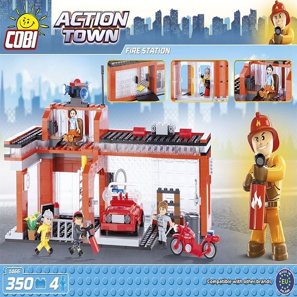 TLM COBI 1466 LẮP RÁP TRẠM CỨU HỎA