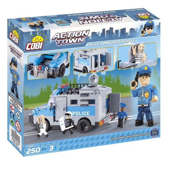 TLM COBI 1564 LẮP RÁP XE CẢNH SÁT CHỐNG BẠO ĐỘNG