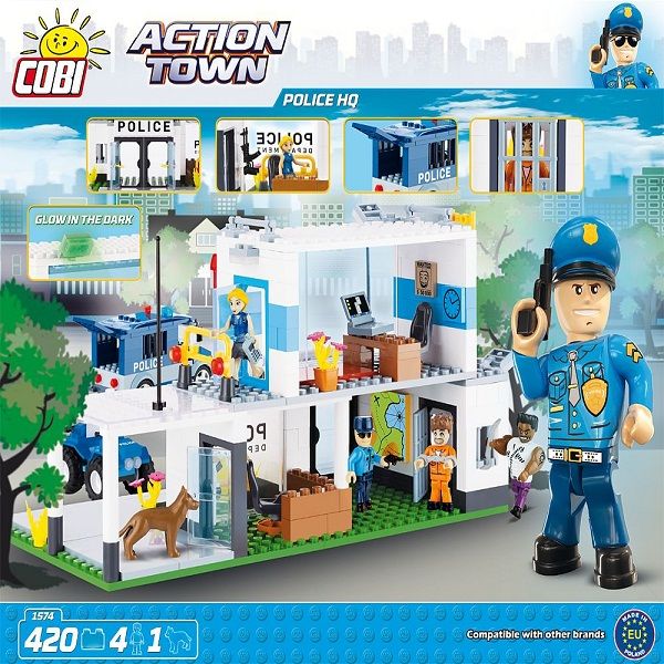 TLM COBI 1574 LẮP RÁP TRẠM CẢNH SÁT HQ