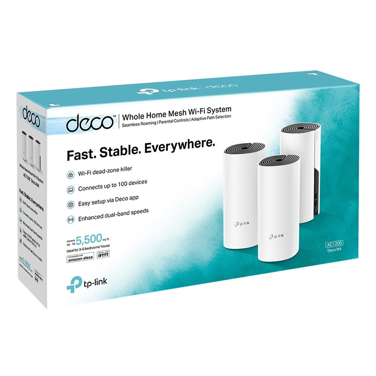 Hệ Thống Wifi Mesh Deco M4 (3-Pack)