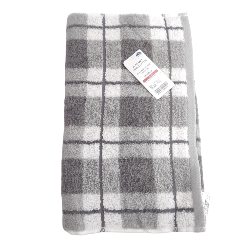 Khăn Mặt Cotton Home Coordy BGCHECK FT GY 34x80 100,6g