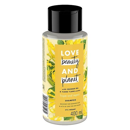 Dầu Gội Love Beauty & Planet Cho Tóc Hư Tổn 400ml