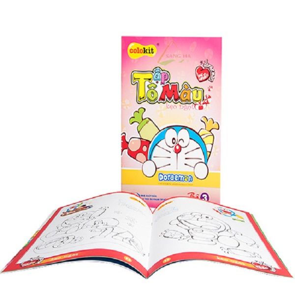 Tập Tô Màu Thiên Long CB-017/Đỏ