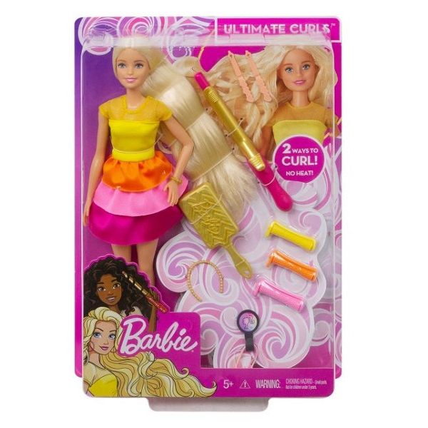 Đồ Chơi Búp bê Barbie Tạo Mẫu Tóc Sành Điệu GBK24