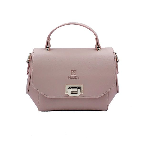 Túi Đeo Chéo Nữ Thời Trang Naha Màu Hồng Phấn NH006 (Store 5704)