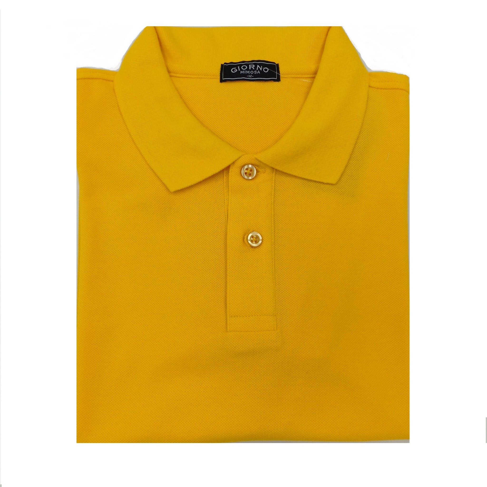 Áo Polo Không Túi 99 GMB-18FW-TV75 - Yellow