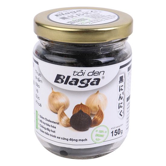 Thực Phẩm Bảo Vệ Sức Khỏe Tỏi Đen Blaga - Lọ Thủy Tinh 150g
