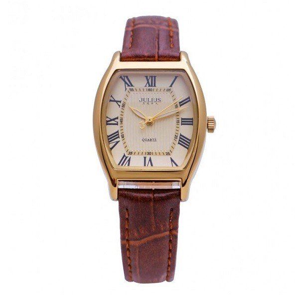 Đồng Hồ Nữ Julius JA-703LC JU995(Nâu Vàng)