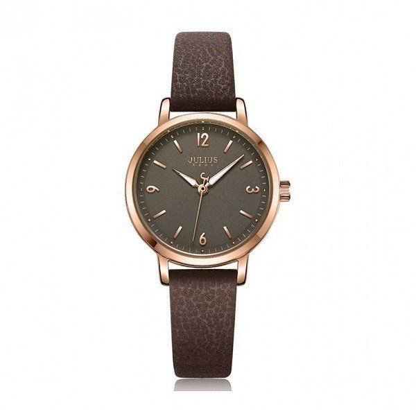 Đồng Hồ Nữ Julius JA-1070E (Nâu)