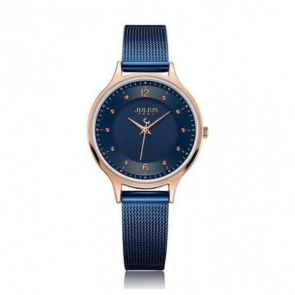 Đồng Hồ Nữ Julius JA-1060D (Xanh)