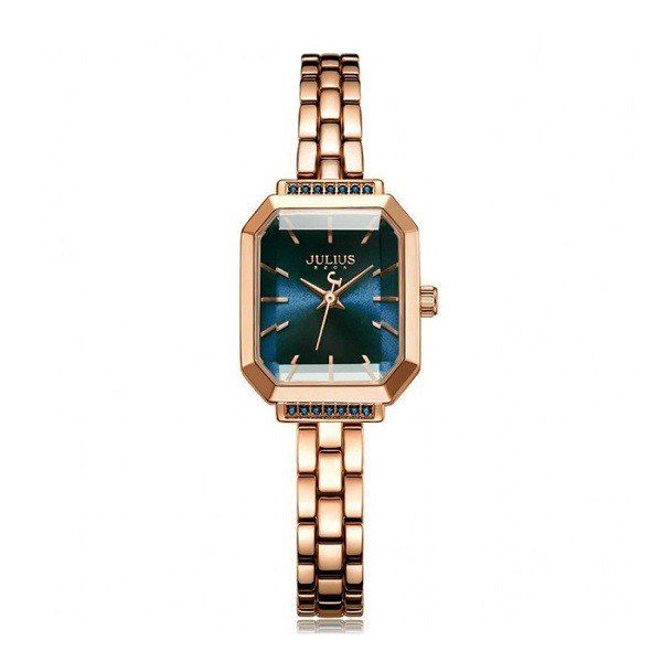 Đồng Hồ Nữ Julius JA-1064C (Đồng M.Xanh dương)