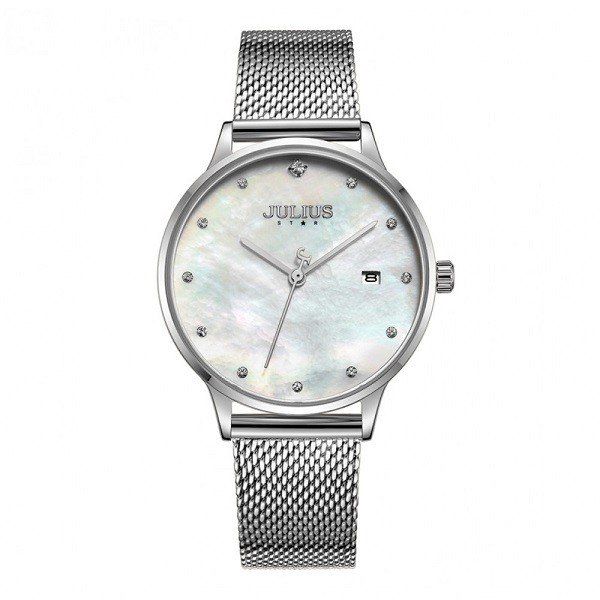 Đồng Hồ Nữ Màu Bạc Julius Star JS-004A