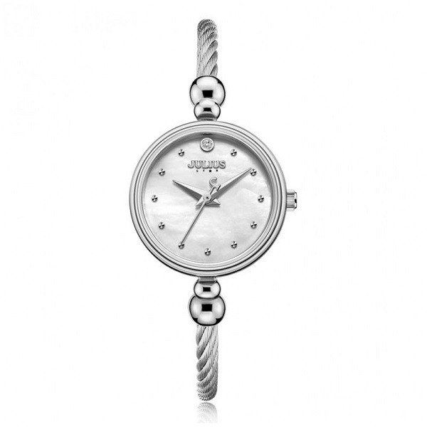 Đồng Hồ Nữ Màu Bạc Julius Star JS-013A