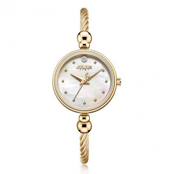 Đồng Hồ Nữ Màu Vàng Julius Star JS-013B