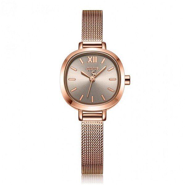 Đồng Hồ Nữ Màu Vàng Hồng Julius Star JS-026A