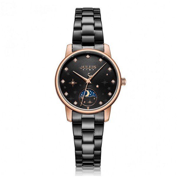 Đồng Hồ Nữ Màu Đen Julius Star JS-029D