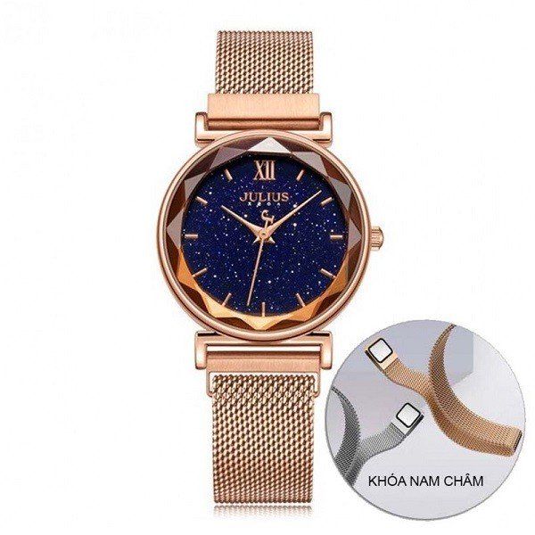 Đồng Hồ Nữ Julius JA-1172B (Đồng)
