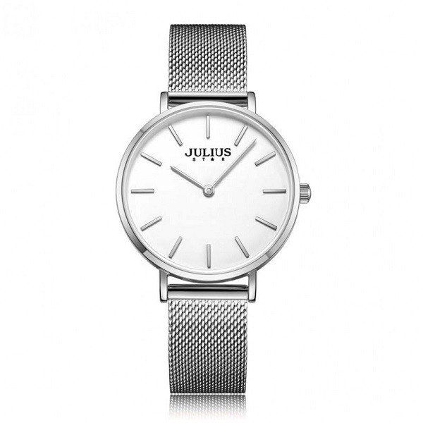Đồng Hồ Nữ Màu Bạc Julius Star JS-027A