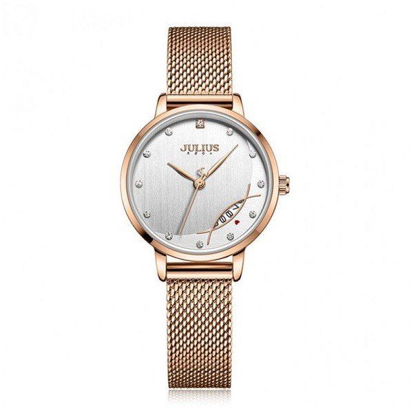Đồng Hồ Nữ Julius JA-1179A (Đồng)