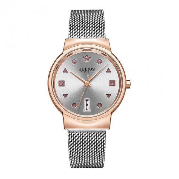 Đồng Hồ Nữ Julius JA-1187A (Bạc)