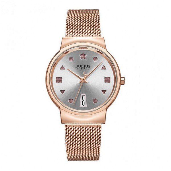 Đồng Hồ Nữ Julius JA-1187B (Đồng)