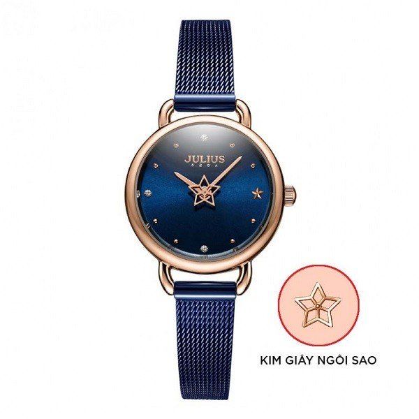 Đồng Hồ Nữ Julius JA-1192C (Xanh)