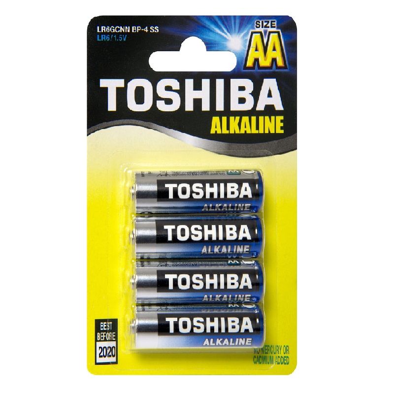 PIN ALKALINE TOSHIBA 2A/4V