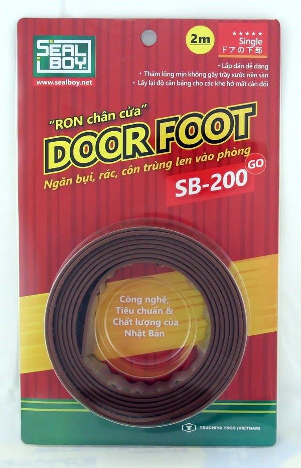 Ron Mềm Door - Foot Sb200 Go - Màu Nâu
