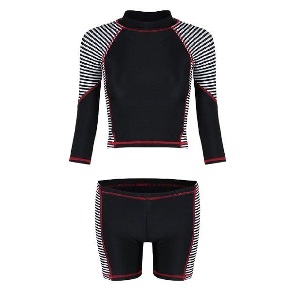 Bộ Bơi Bé Trai Lan Hạnh Hai Mảnh Short TD Màu Đen 1 21089 (Store 5703)