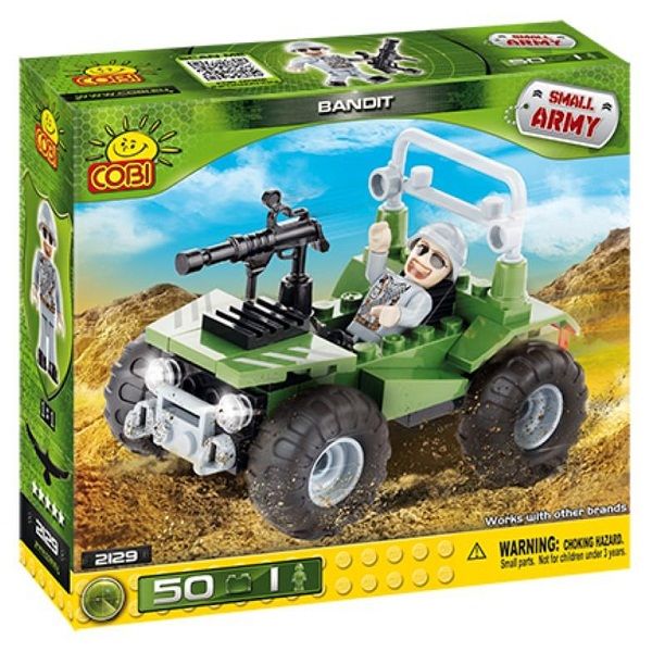 TLM COBI 2129 LẮP RÁP XE Ô TÔ CẢNH SÁT TRUY ĐUỔI