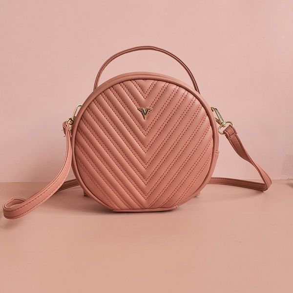 Balo Thêu Đa Năng Màu Cam Sữa Verchini BFV04 (Store 1001)