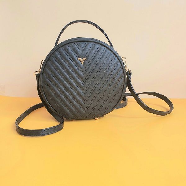 Balo Thêu Đa Năng Màu Đen Trơn Verchini BFV04 (Store 1001)