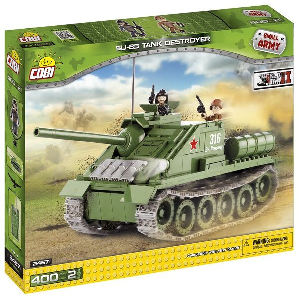 TLM COBI 2467 LẮP RÁP XE BÁNH XÍCH SU-85